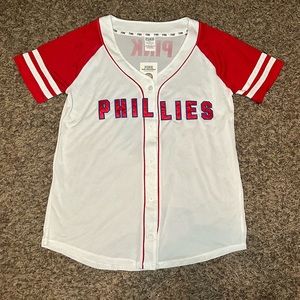 NWT PINK Victoria's Secret Phillies Baseball Jersey